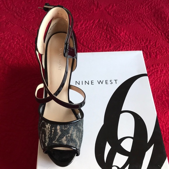 Nine West Open Toe Heels - Picture 2 of 4